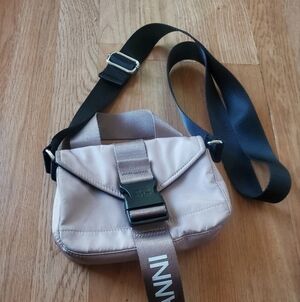 Ganni Adjustable Strap Recycled Tech Satchel Bag
